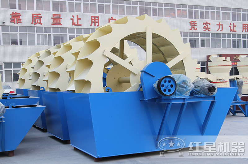 輪斗式洗砂機(jī)款型多樣，單輪、雙輪、三輪這都有