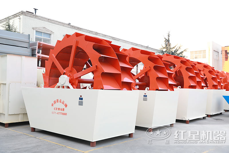 大型輪斗式洗砂機參數(shù)，工作視頻及廠家介紹